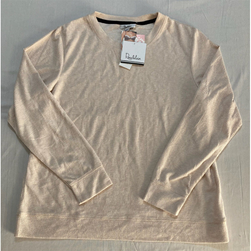 Roudelain Whisper Luxe Pajama Top Beige XL