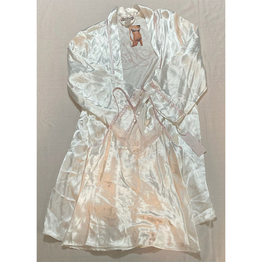 Linea Donatella Wrap Robe White S