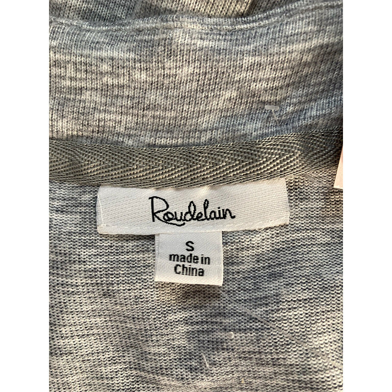 Roudelain Cardigan Pajama Top Grey S
