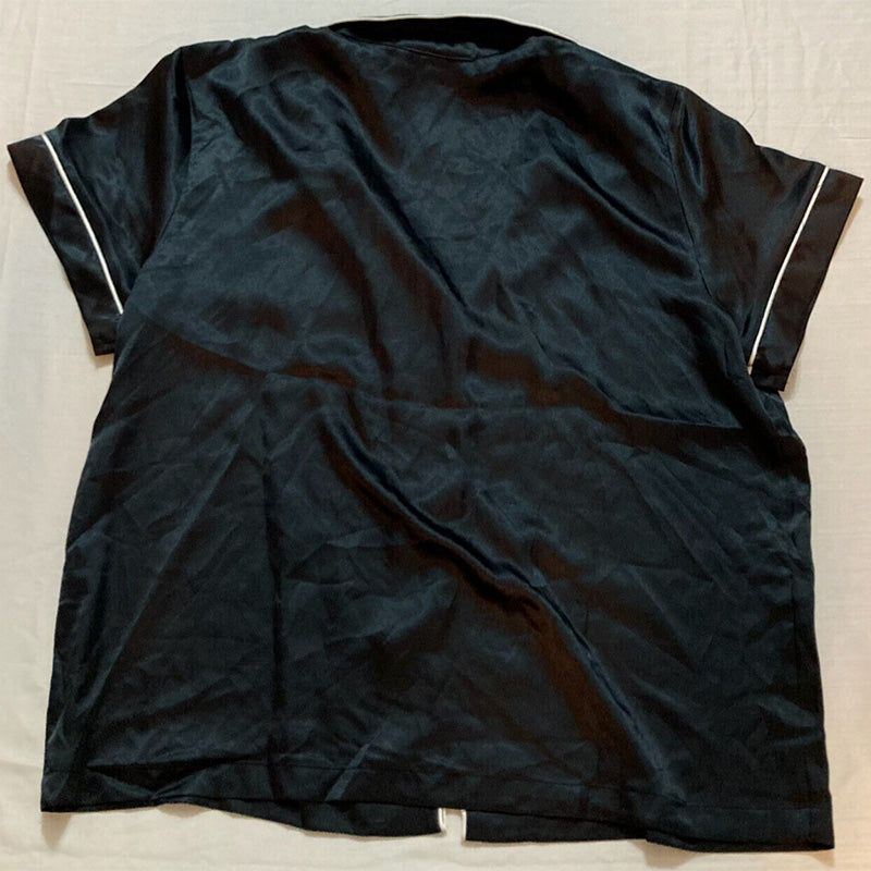 INC Only Pajama Top Black XL
