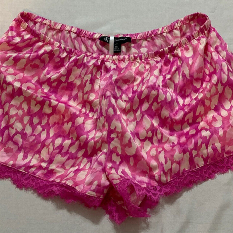 INC  Satin Pajama Short Pink XS