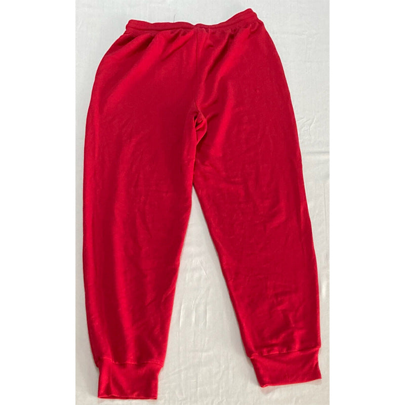 Family Pajamas Men Only Pajama Pants Red S