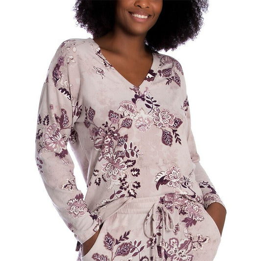 Linea Donatella Comfort Only Pajama Top Multicolor S