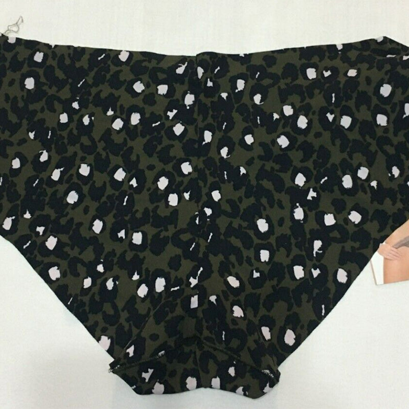 NWD Calvin Klein Invisibles Hipster Panty Leopard Green L