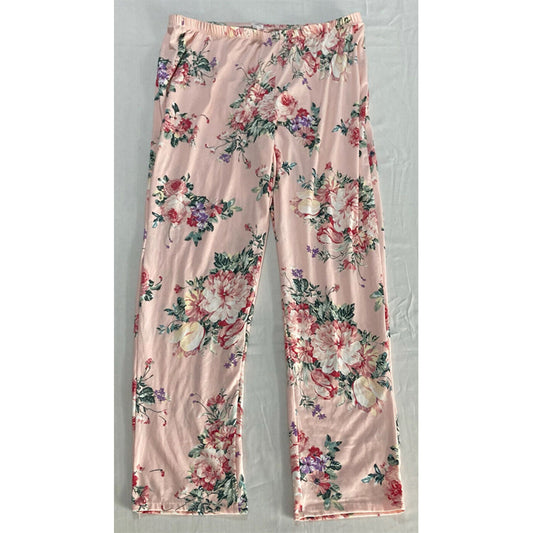 Flora Nikrooz Women's Only Pajama Pants Pink L
