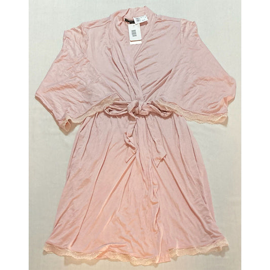 A Pea in the Pod Nursing Robe Pink L