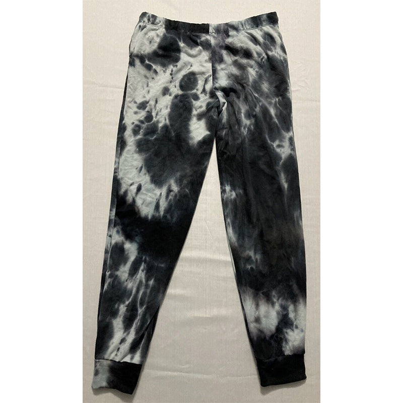 Jenni Women's Tie-Dyed Loungewear Pants Black S