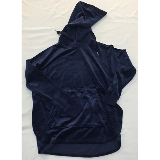 Alfani Long Sleeve Hoodie Navy S