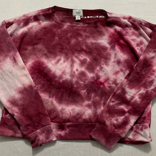 Jenni Women's Only Tie-Dyed Loungewear Top Pink S