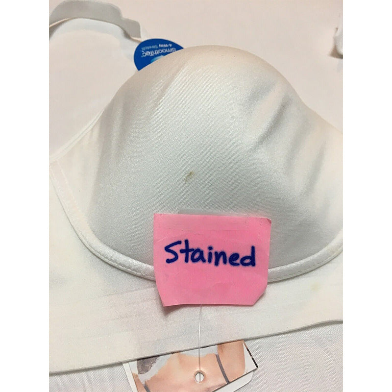 NWD Hanes Ultimate Wireless Bra White XL