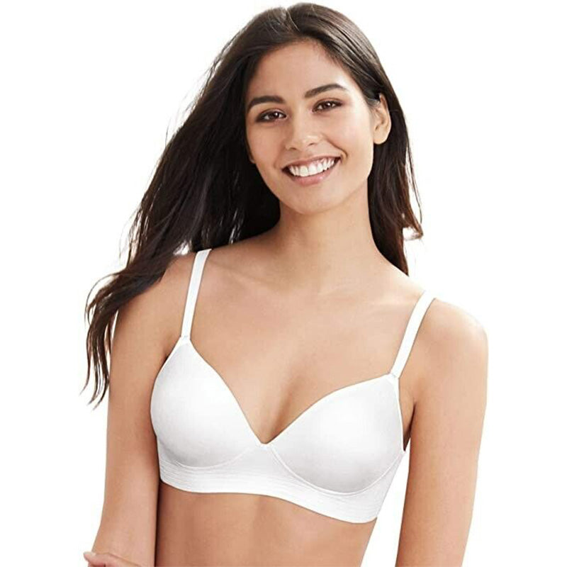NWD Hanes Ultimate Wireless Bra White XL