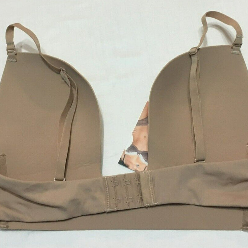 Fashion Forms Seamless U Plunge Bra Beige 34C