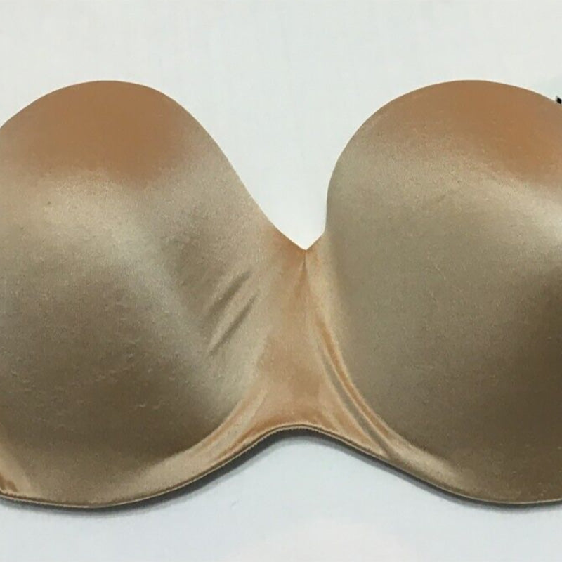 NWD Bali Strapless Defining Moments Shaping Underwire Bra Nude 40D