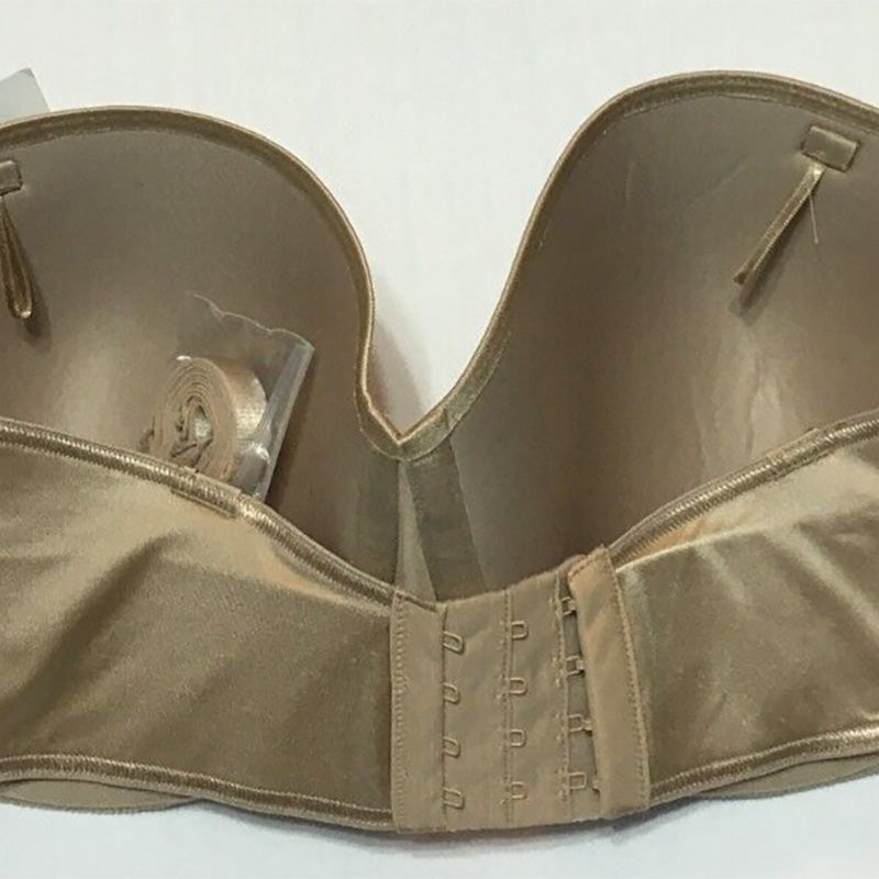 NWD Bali Strapless Defining Moments Shaping Underwire Bra Nude 40D