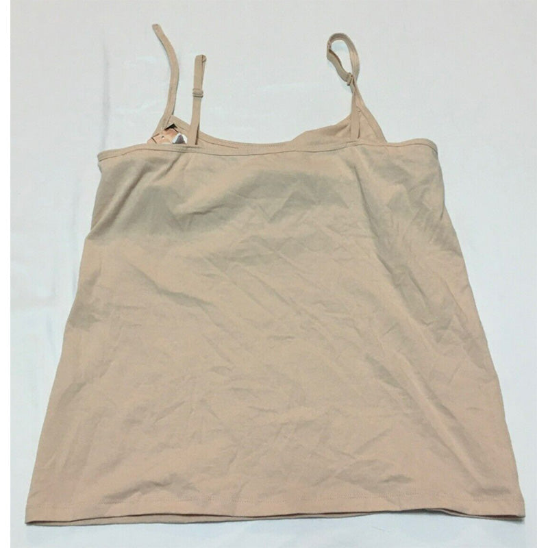 NWD Charter Club Shelf-Bra Cami Tank Beige L