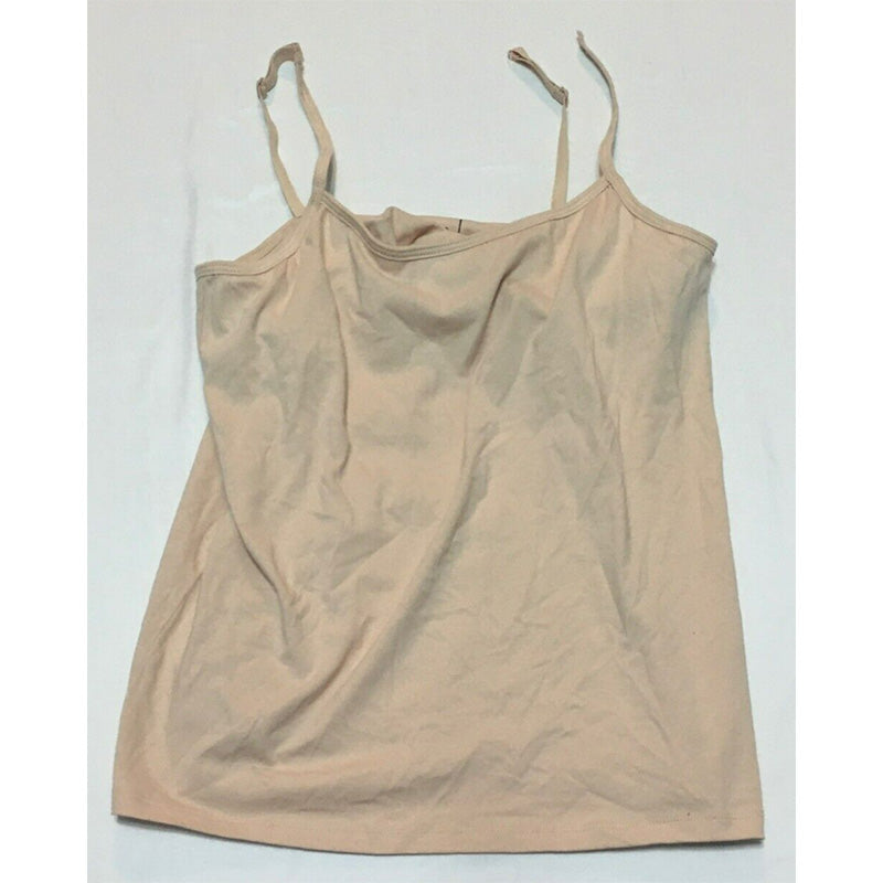 NWD Charter Club Shelf-Bra Cami Tank Beige L