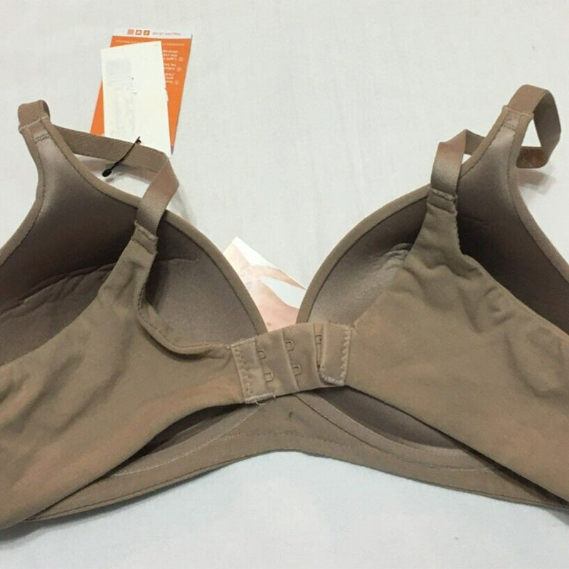 Warner's Invisible Bliss Cotton Comfort Wireless Beige 36B