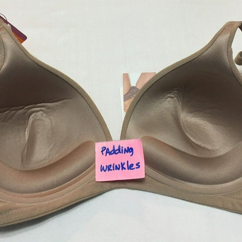 Warner's Invisible Bliss Cotton Comfort Wireless Beige 36B