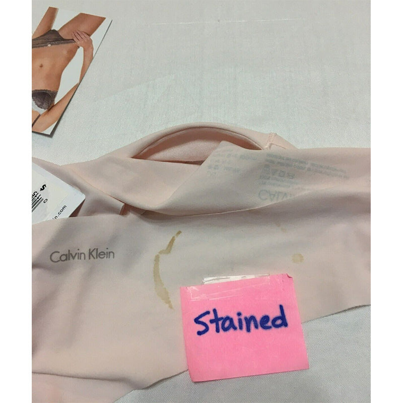 NWD Calvin Klein Invisibles Thong Panty Pink L