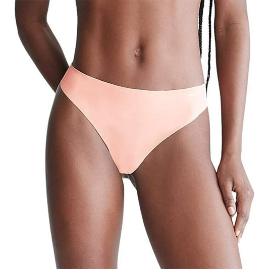 NWD Calvin Klein Invisibles Thong Panty Pink L