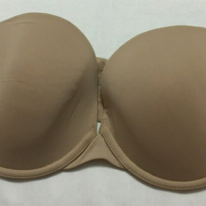 Natori Minimal Strapless Contour Underwire Beige 32DD