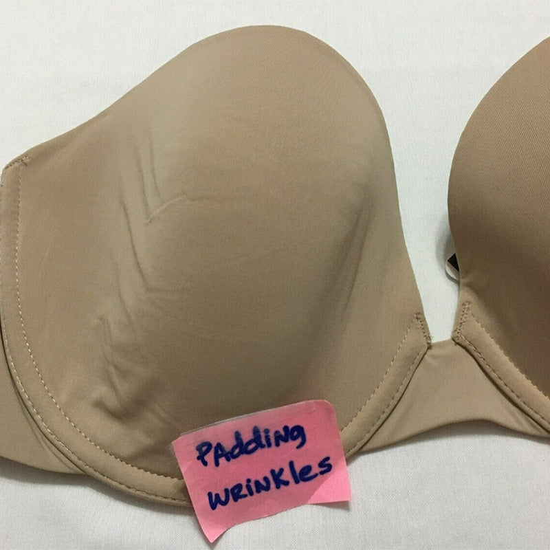 Natori Minimal Strapless Contour Underwire Beige 32DD
