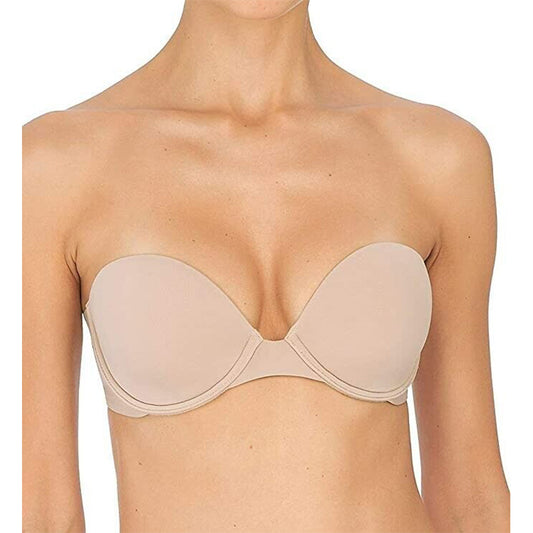 Natori Minimal Strapless Contour Underwire Beige 32DD
