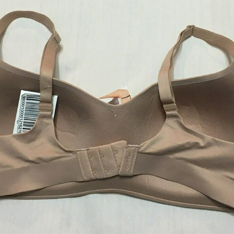 NWD Calvin Klein Liquid Touch Lightly Lined Scoop Neck Bra Almond 38B