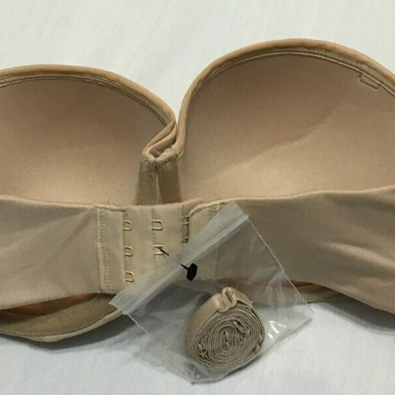 NWD Calvin Klein Lightly Lined Constant Strapless Bra Beige 32D