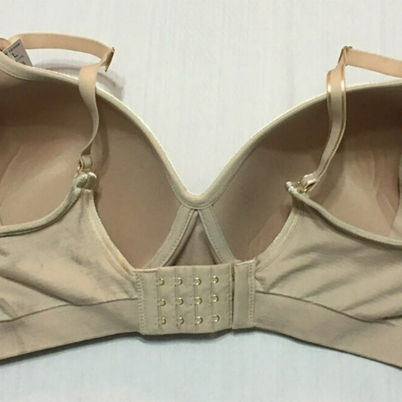 NWD A Pea in the Pod Molded Cup Seamless Nursing Bra Beige L