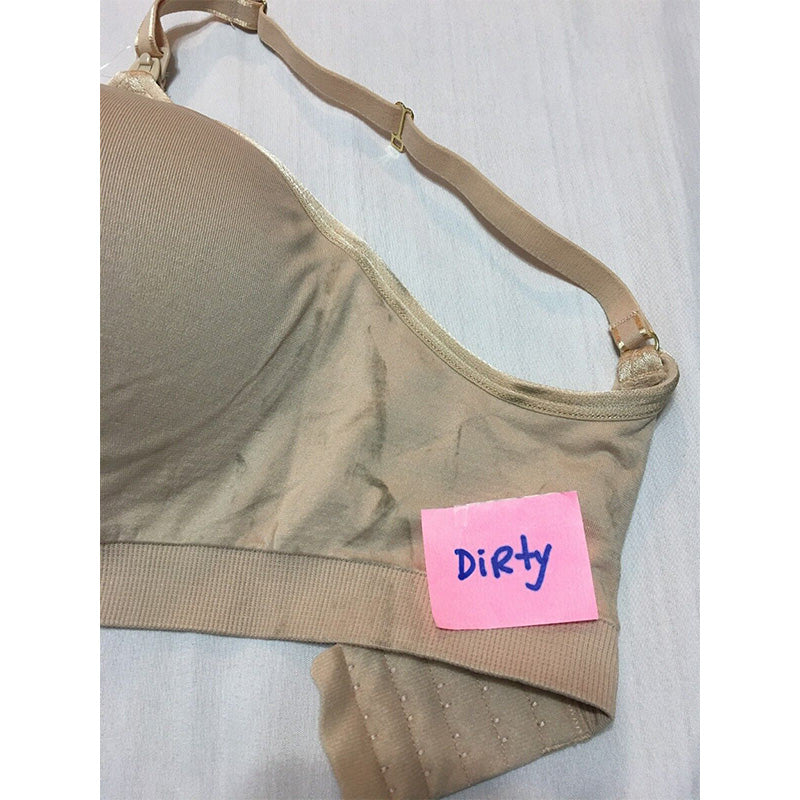 NWD A Pea in the Pod Molded Cup Seamless Nursing Bra Beige L