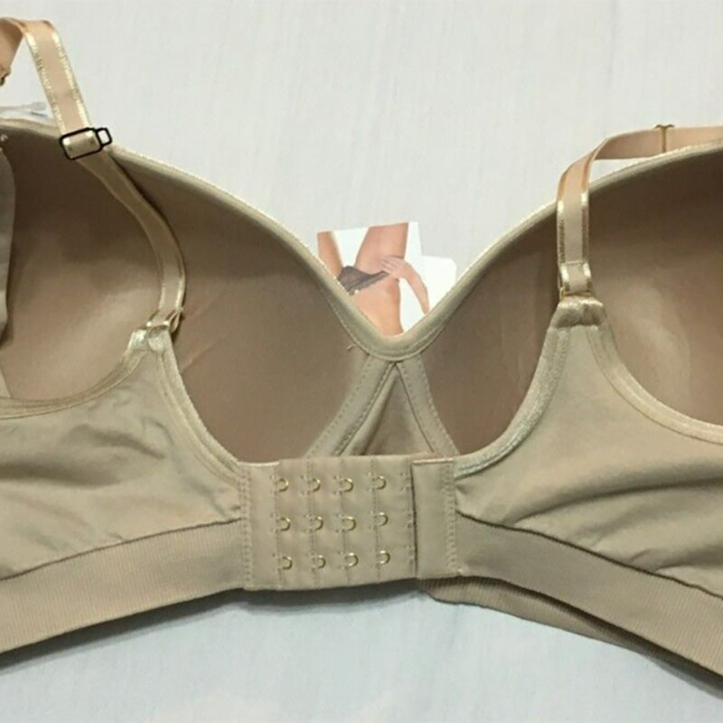 NWD A Pea in the Pod Molded Cup Seamless Nursing Bra Beige L
