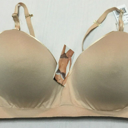 NWD A Pea in the Pod Molded Cup Seamless Nursing Bra Beige L