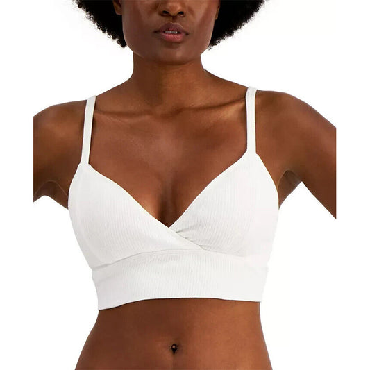 NWD Jenni Ribbed Bralette White XL