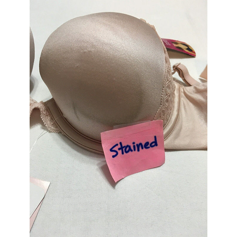 NWD Maidenform Natural Boost Demi Bra Sandshell 34C
