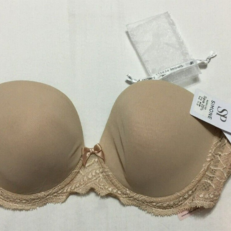 NWD Simone Perele Eden Strapless Beige 32E