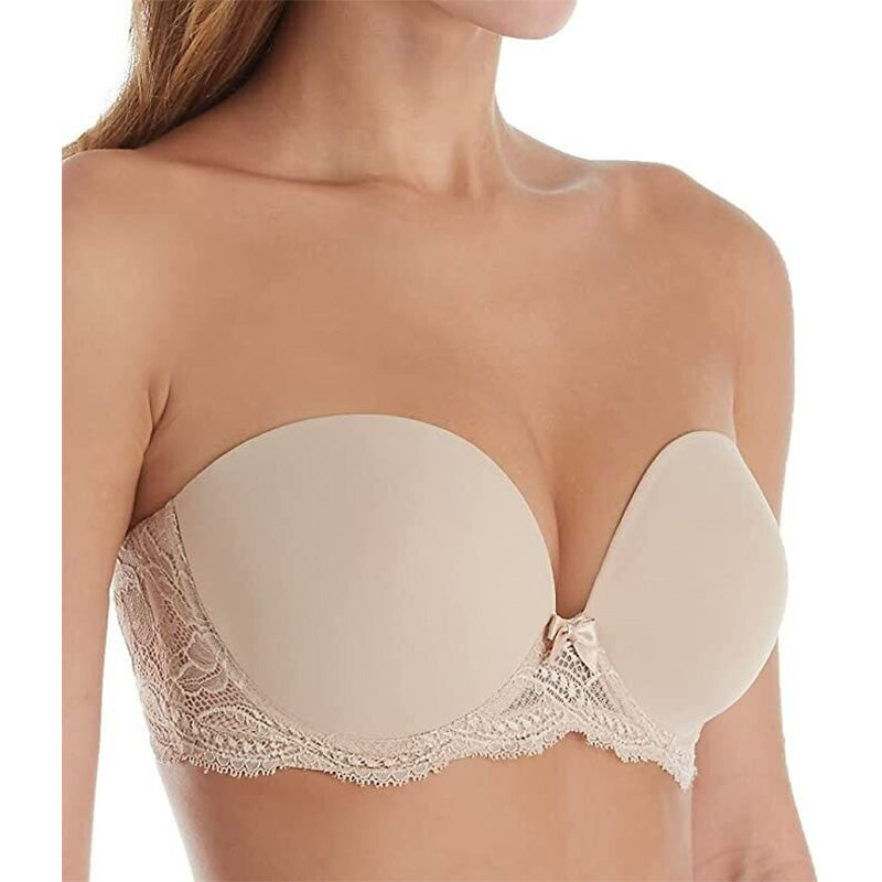 NWD Simone Perele Eden Strapless Beige 32E