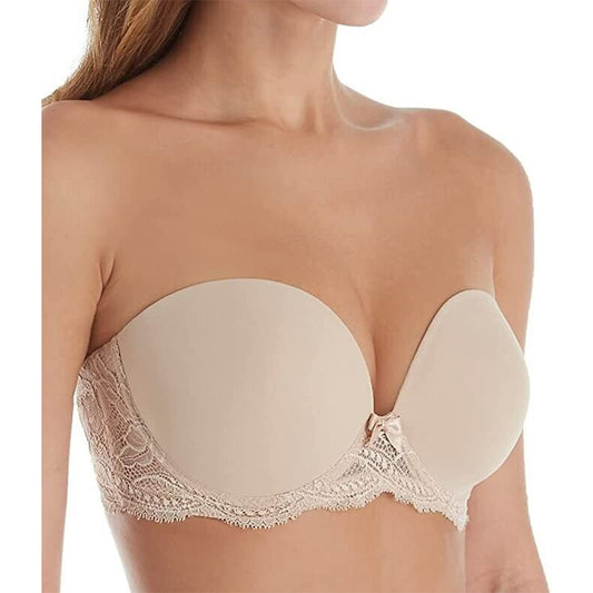 NWD Simone Perele Eden Strapless Beige 32E