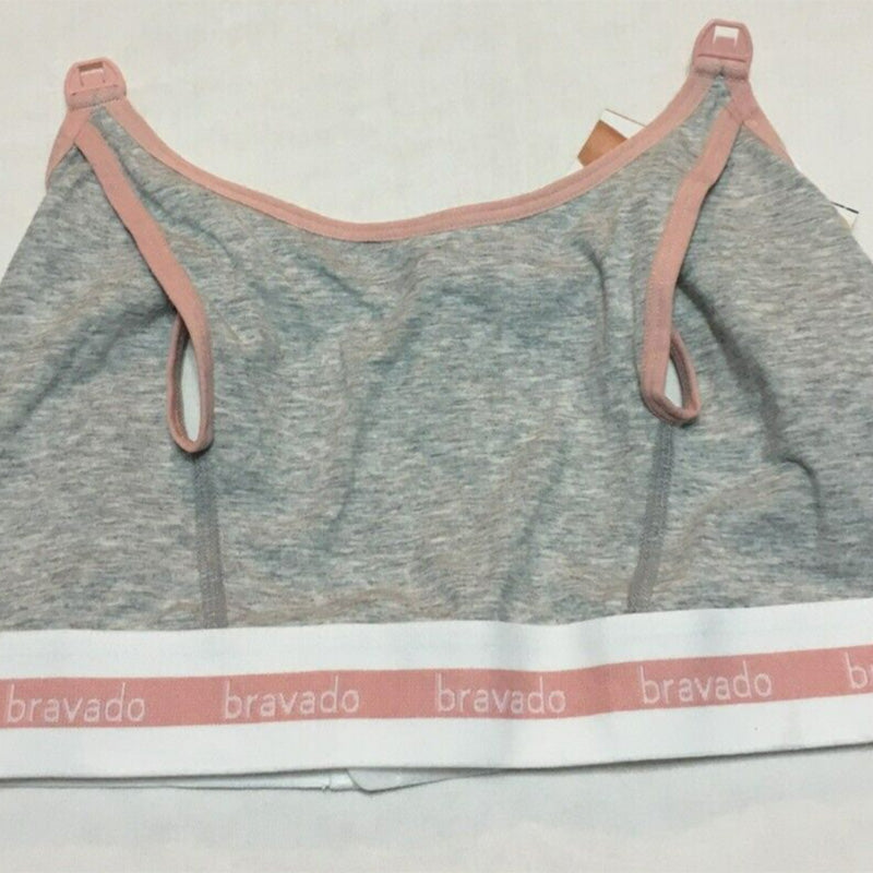 NWD BRAVADO Pumping Bra Hands Free Grey S
