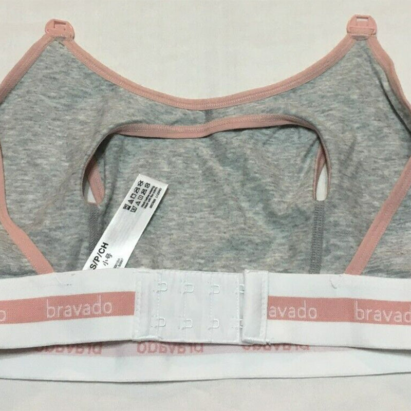 NWD BRAVADO Pumping Bra Hands Free Grey S