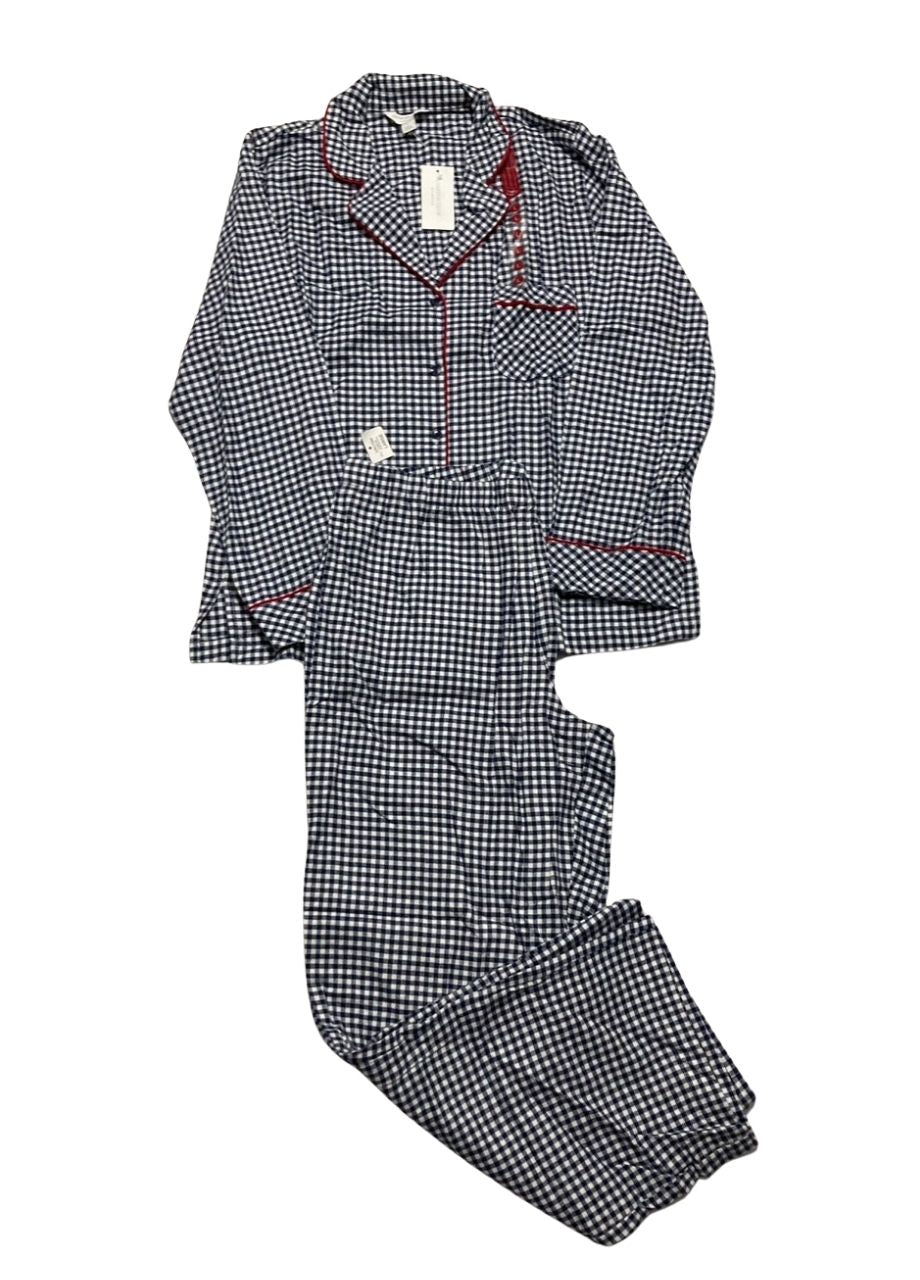 CHARTER CLUB 2-pc. Cotton Flannel Packaged Pajamas Set GINGHAM CHECK L