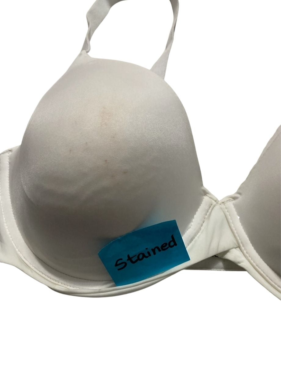 NWD MAIDENFORM Demi Underwire Bra WHITE 34D