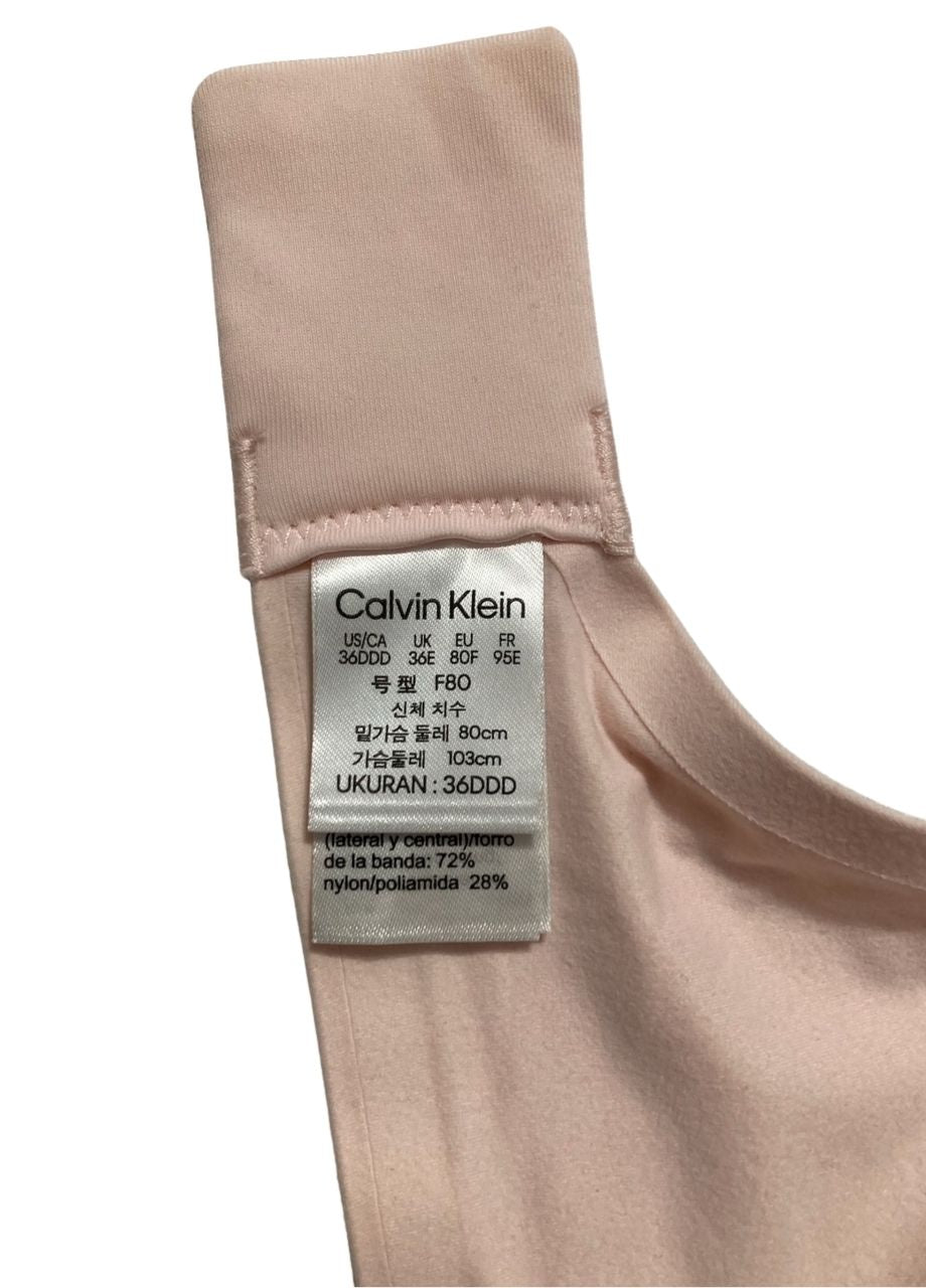 CALVIN KLEIN Perfectly Fit Modern T-Shirt Bra PINK 36DDD