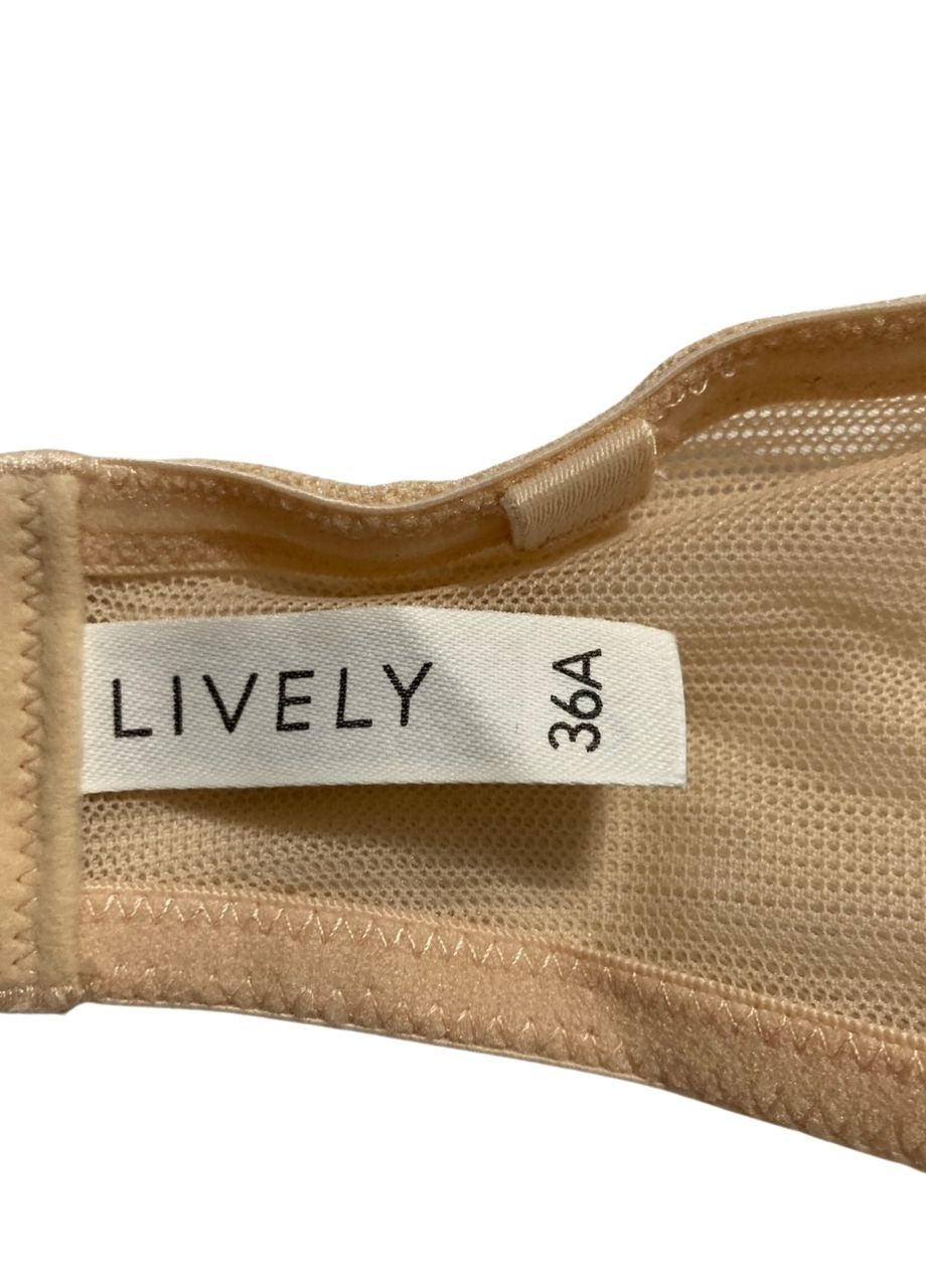 LIVELY Wireless Strapless Bra NUDE 36A