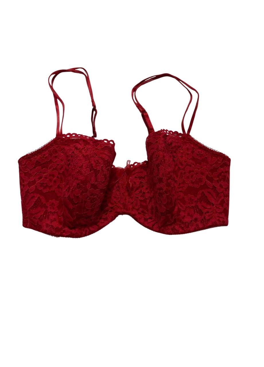 B.TEMPT´D Ciao Bella Lightly Padded Balconette Underwire Bra RED 36DD
