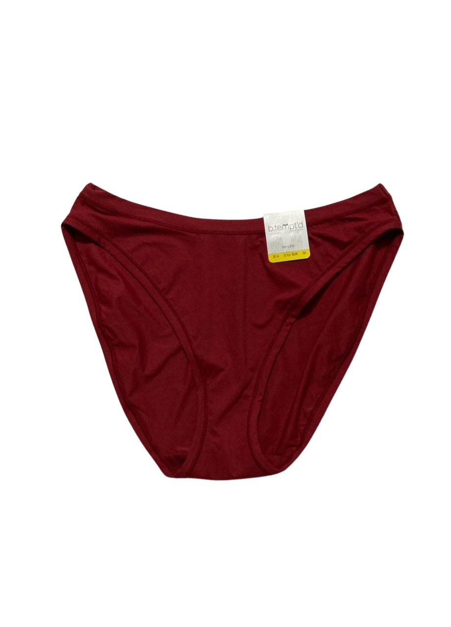 B.TEMPT´D Future Foundation Full Coverage Hi Leg Brief Panty RED M