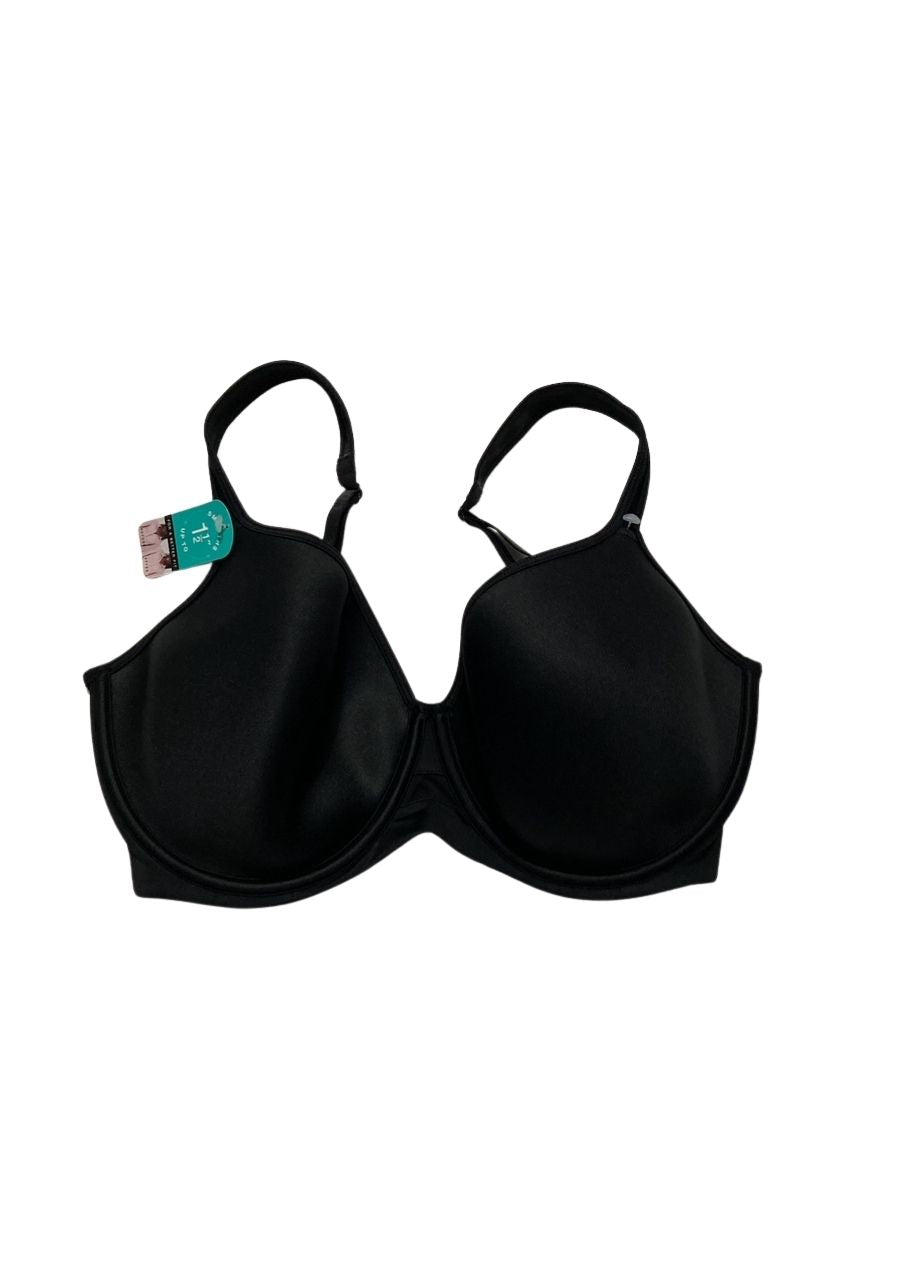 BALI One Smooth U Ultra Light Minimizer Underwire Bra BLACK 34DDD