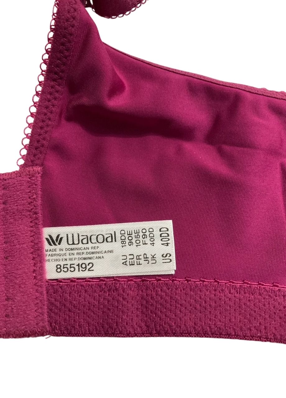 WACOAL Basic Beauty Unlined Underwire Full Coverage Bra BERRY FIZZ 40DD
