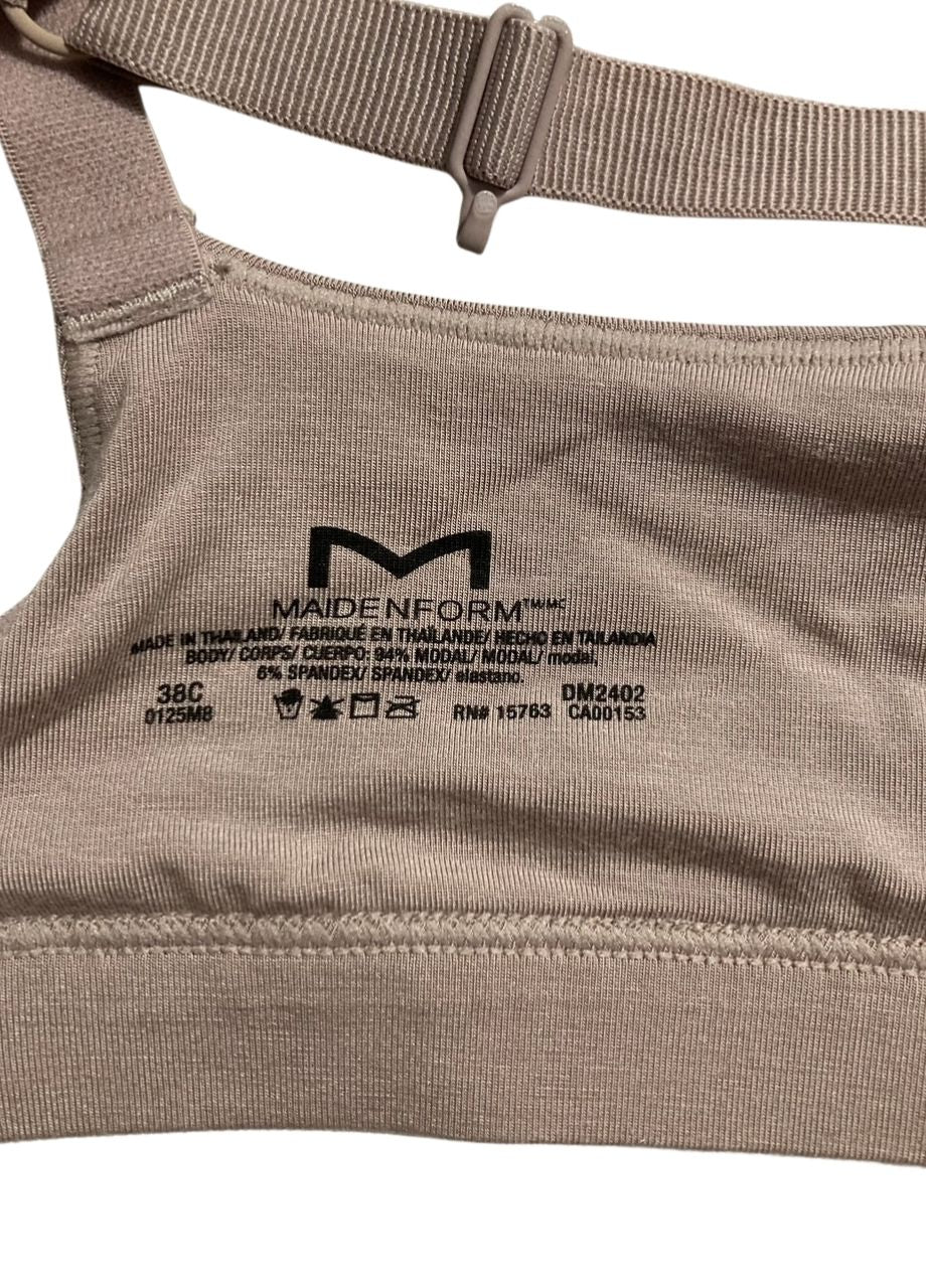 MAIDENFORM Everyday Luxe T-Shirt Wireless Bra EVENING BLUSH 38C