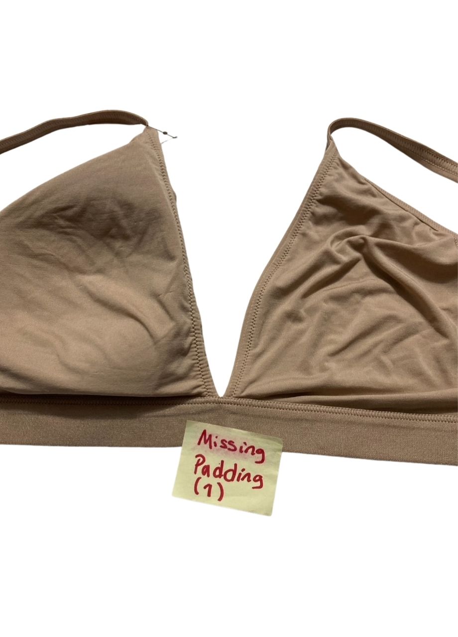 NWD CALVIN KLEIN Form to Body Lightly Lined Triangle Bralette CEDAR L